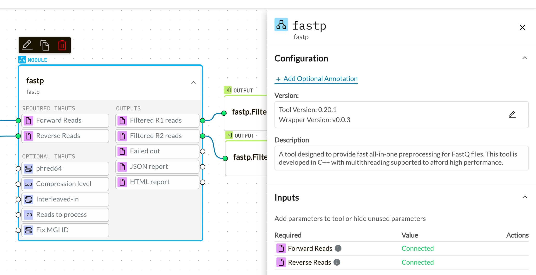 Workflow Builder Shortcuts Almaden Genomics
